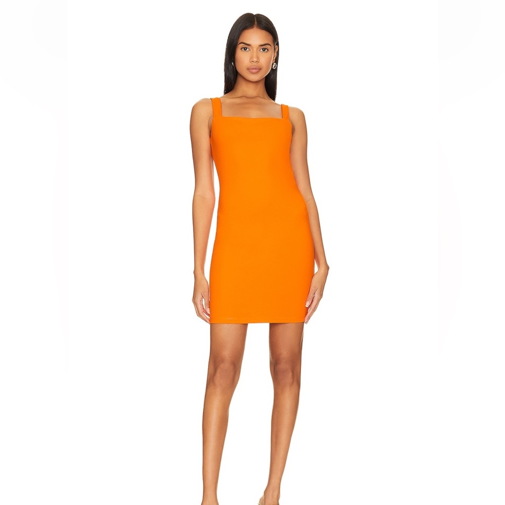 Neon Orange Dress